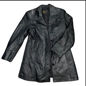 Ben-Z Men's 4-Button, Leather Jacket